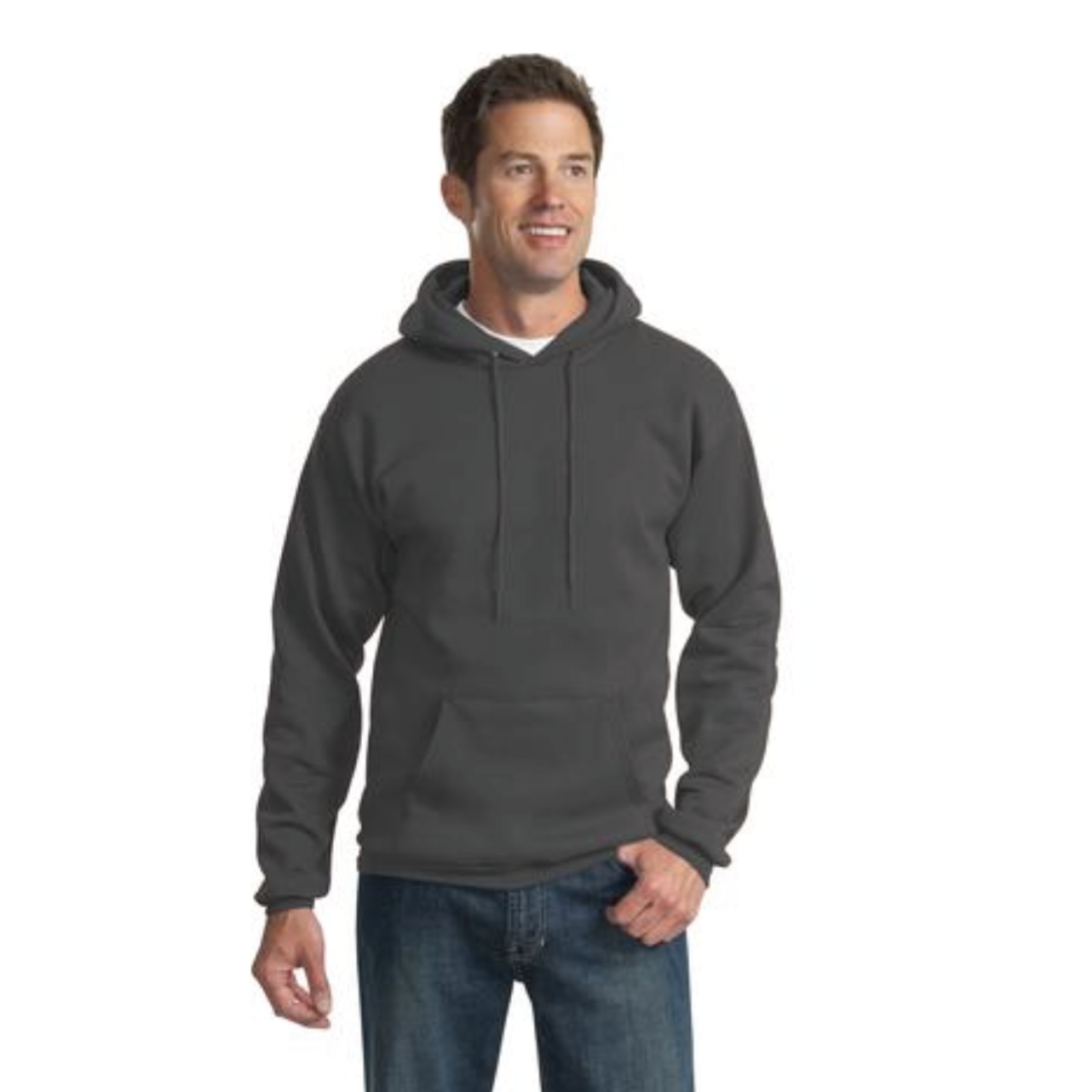 Port & Co™ Tall Essential Fleece Pullover Hooded Sweatshirt. PC90HT