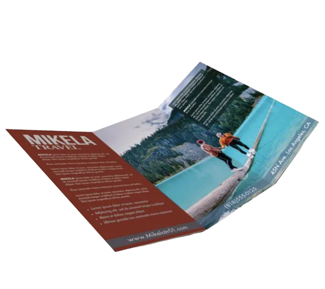 8 x 10" Brochures