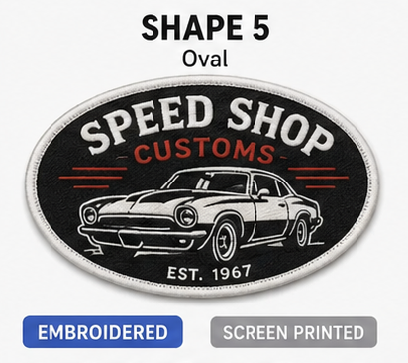 Oval Patch